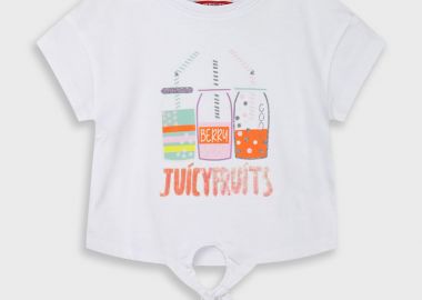 Μπλούζα με τύπωμα για κορίτσι | ΛΕΥΚΟ - Energiers - 